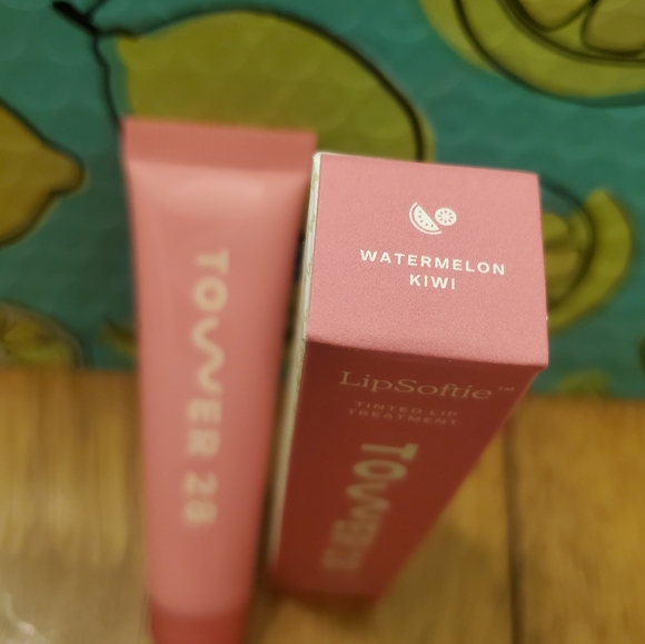 Tower 28 LipSoftie Hydrating Tinted Lip Treatment Balm WATERMELON KIWI. BNIB - Picture 4 of 4